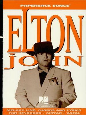 cover image of Elton John (Songbook)